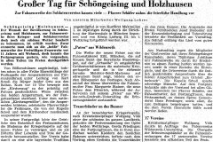 Zeitung-Fahnenweihe